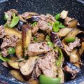 クックZTZ10H☆'s cooksnap of when they made 牛肉とナスとピーマンの甘辛炒め.