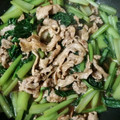 ゆうたとかずき's cooksnap of when they made 豚肉と小松菜のオイスター炒め☆.