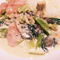 ボニタロー's cooksnap of when they made 魚肉ソーセージで♪青梗菜のクリーム炒め.