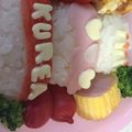 kitchenI's cooksnap of when they made 誕生日にHAPPYケーキ型キャラ弁♪.