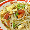 かなはは☆'s cooksnap of when they made トマトともやしの卵炒め.