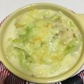 Kaho067's cooksnap of when they made キャベツ＆鶏むね肉のグラタン.