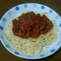 かわはぎﾛｰﾙ's cooksnap of when they made 簡単本格的！ミートソース♡.