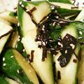 nana✩love's cooksnap of when they made キュウリのこぶ和え.