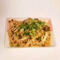 kiyotty♪'s cooksnap of when they made きのこの明太子バター炒め.