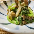 solapapa's cooksnap of when they made 小松菜とぶなしめじの胡麻あえ.
