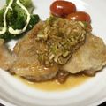 みるく♬'s cooksnap of when they made 絶品鶏モモ肉ネギソース.