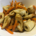 yknaaa's cooksnap of when they made 簡単おかず：ちくわと人参のきんぴら.