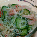 Mametamohu's cooksnap of when they made 春雨の中華風酢の物.