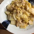 mari*'s cooksnap of when they made 豚と白菜炒め◎お酢が決め手♡﻿.