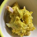 ポメちょん's cooksnap of when they made 子供も喜ぶカボチャサラダ♬.