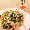 ミストマーレ's cooksnap of when they made 水菜と豚肉の簡単炒め.