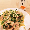 ミストマーレ's cooksnap of when they made 水菜と豚肉の簡単炒め.