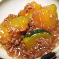 クック0K0E2K☆'s cooksnap of when they made かぼちゃと鶏ミンチの炊いたん^_^.