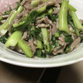 なるこォ's cooksnap of when they made 豚肉と青梗菜と椎茸の中華炒め.
