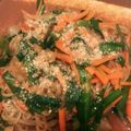 桜月❀咲良mommy's cooksnap of when they made 白滝チャプチェ.