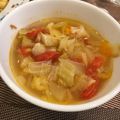 ララ♡メロディ's cooksnap of when they made キャベツとミニトマトのスープ.