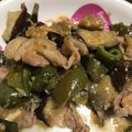 ttommommi's cooksnap of when they made ナスとピーマン豚こま味噌炒め☆簡単☆美味.