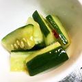 蒼の雫sp's cooksnap of when they made きゅうりの漬物.