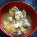 4double5's cooksnap of when they made あさりの味噌汁.