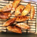 ホームパイ2012's cooksnap of when they made おつまみに最高☆餃子の皮チーズ揚げ☆.