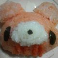 ぶぅねぇ's cooksnap of when they made 血付き（明太子）ピンクグルーミー寿司.