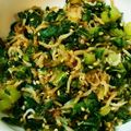tatsumichi's cooksnap of when they made お粥のお共☆大根菜としらすの胡麻油炒め.