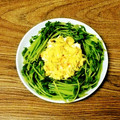 ウメ吉さん's cooksnap of when they made 豆苗とたまごの炒め物.