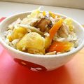 卯月のうさぎ２０１４'s cooksnap of when they made 私流　甘～い栗ご飯.