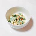 erikaaa♡'s cooksnap of when they made 簡単♪カニかま・胡瓜・玉子のマヨ和え.