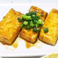 まゆゆpu's cooksnap of when they made 豆腐だけ☆照り焼き豆腐ステーキ.