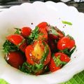 カメリア22's cooksnap of when they made プチトマトと大葉のさわやかサラダ.