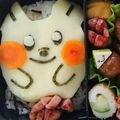 おまさりゅう's cooksnap of when they made キャラ弁・ポケモン☆ トゲデマル 弁当.