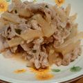 ☆なれ☆'s cooksnap of when they made 豚肉と大根の味噌炒め.