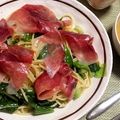 さちきち！'s cooksnap of when they made レタス丸ごと一個ペロリ★生ハムパスタ.