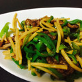 いぐれい's cooksnap of when they made 本格、青椒肉絲.