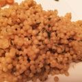 もかまあいな's cooksnap of when they made ✮イスラエルクスクスのチーズリゾット✮.