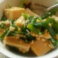 ぐみ7510's cooksnap of when they made 高野豆腐とニラの卵とじ.