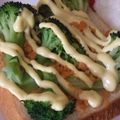 愛うらら's cooksnap of when they made 簡単ランチ♪鮭ブロッコリーマヨトースト.