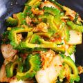 あろま…'s cooksnap of when they made ゴーヤキムチ.