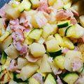 tkys's cooksnap of when they made じゃがいもとズッキーニのチーズ炒め.