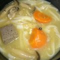 しろはる。's cooksnap of when they made 残った豚汁で❤豚汁うどん.