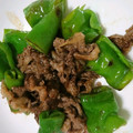 クックRYB19R☆'s cooksnap of when they made 甘長とうがらしと牛肉の甘辛炒め☆.