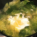 あ〜さまん's cooksnap of when they made レタス丸ごと使用！シンプルレタススープ.