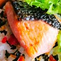 リラクマオ's cooksnap of when they made 塩麹で鮭の塩焼き.
