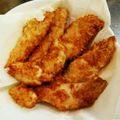 hauoli8810's cooksnap of when they made スジ取り簡単♪ササミフライ☆.