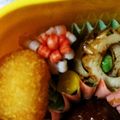 ヌーさん's cooksnap of when they made 弁当すき間に♪カニカマだけで可愛いお花♪.