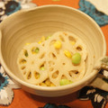 わらし's cooksnap of when they made れんこんのごまだれサラダ【柏市学校給食】.