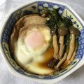 クックPPUXWV☆'s cooksnap of when they made 車麩で落とし卵と小松菜の煮物＊優しいお味.
