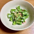 chi−ちゃん's cooksnap of when they made 四角豆の和風カニマヨサラダ.